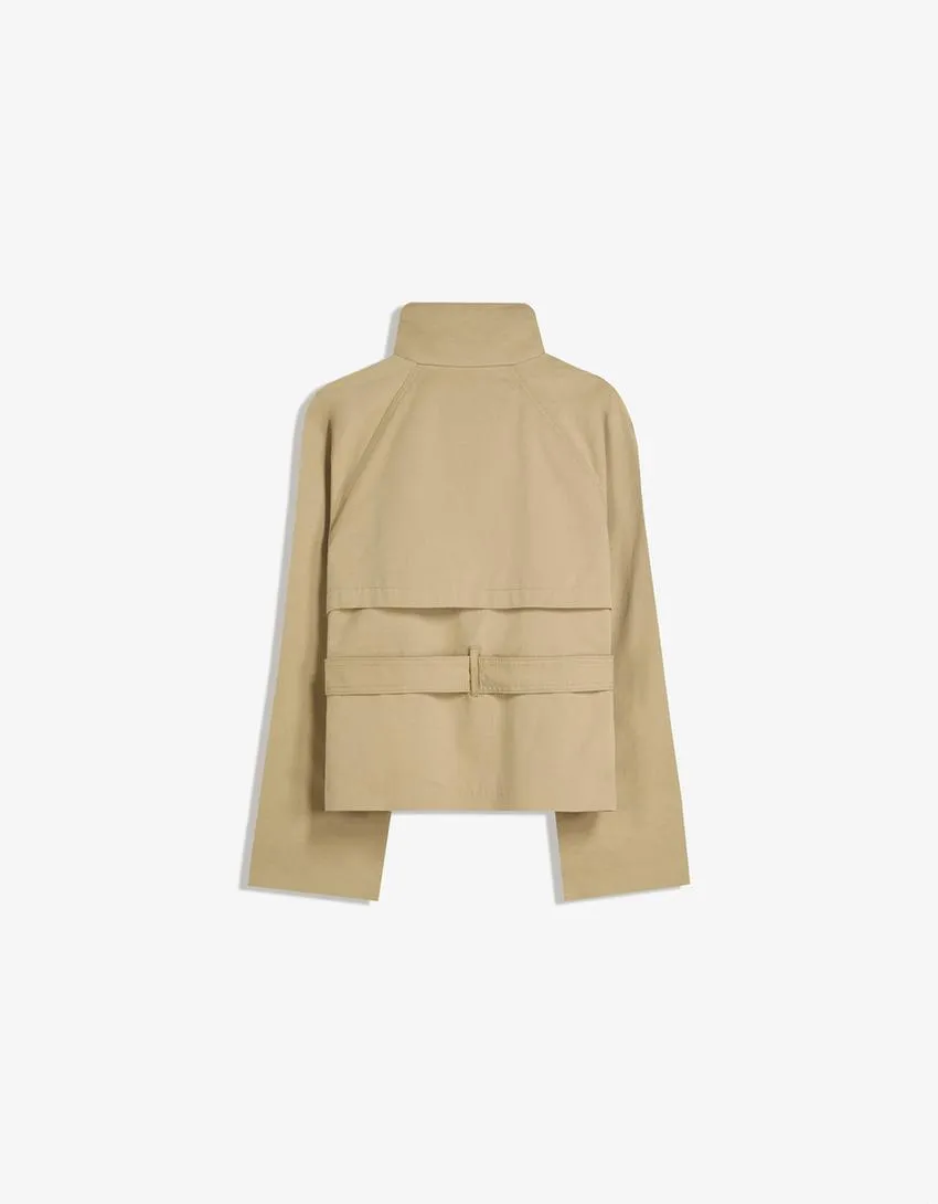 Short Windbreaker Jacket