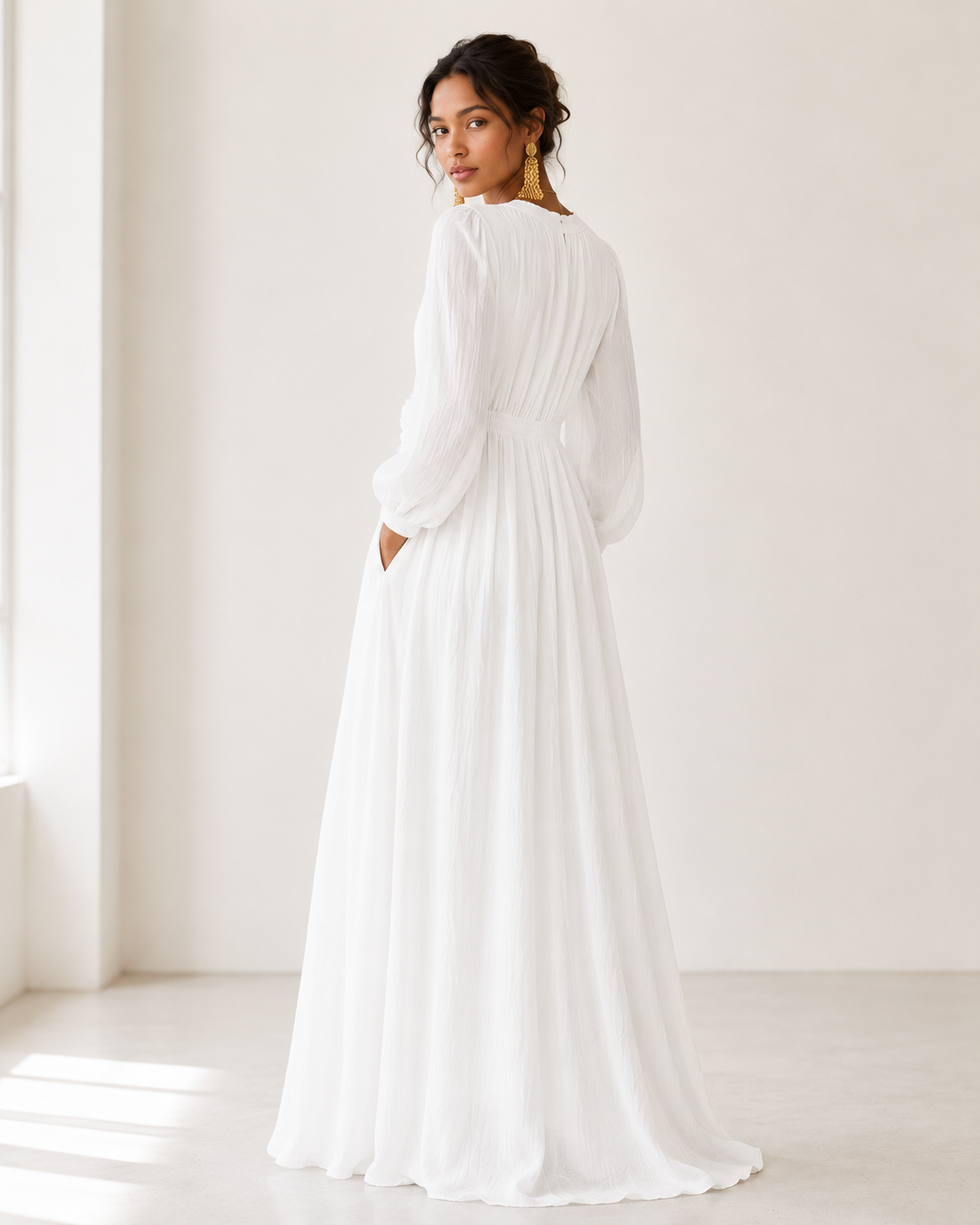 🎁49% OFF-Elegant Linen Maxi Dress-BUY 2 FREE SHIPPING