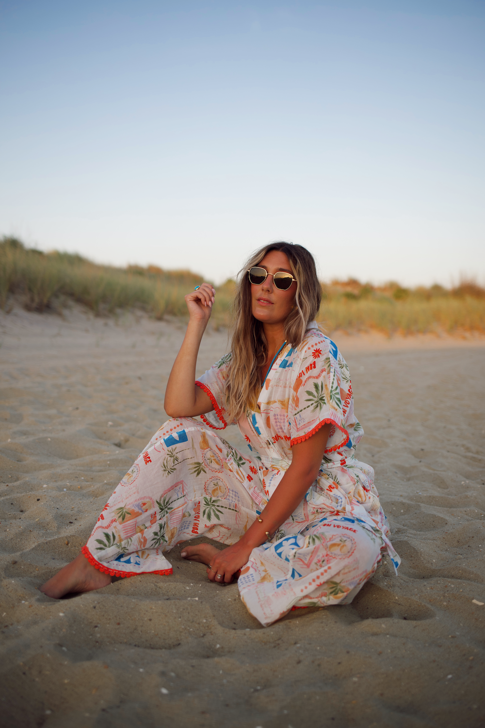 Cotton Voile Cropped Essential Wide Leg Pant