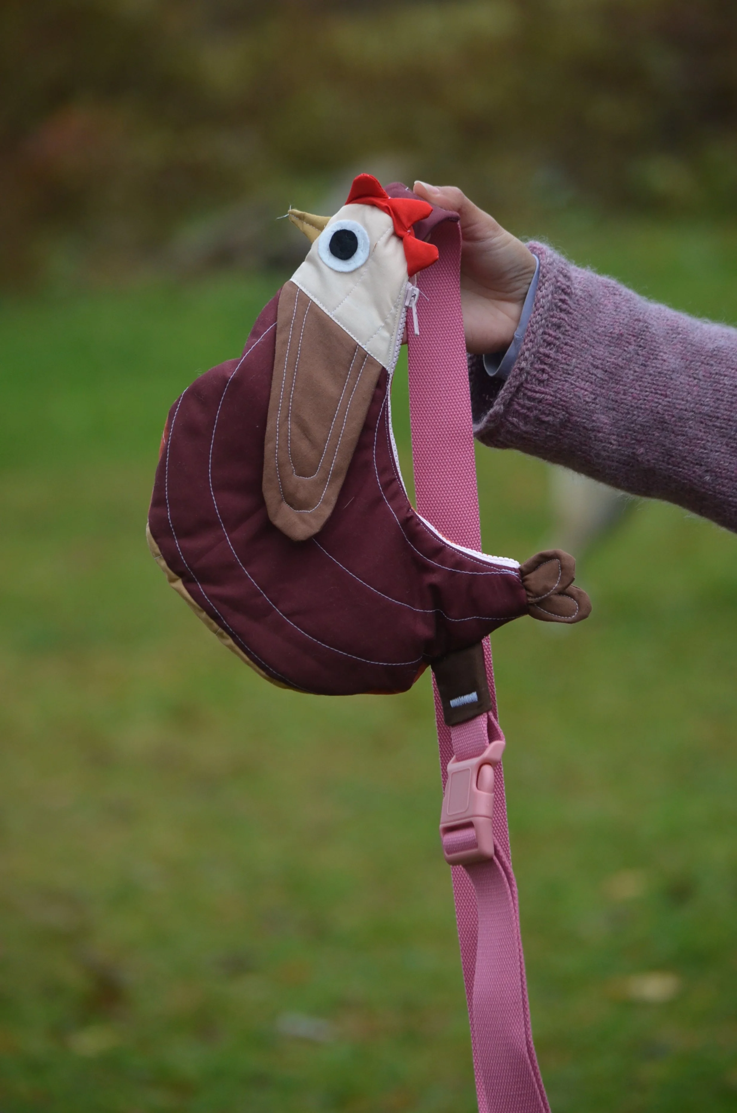 Fly Away Crossbody Bird Bag - Chicken