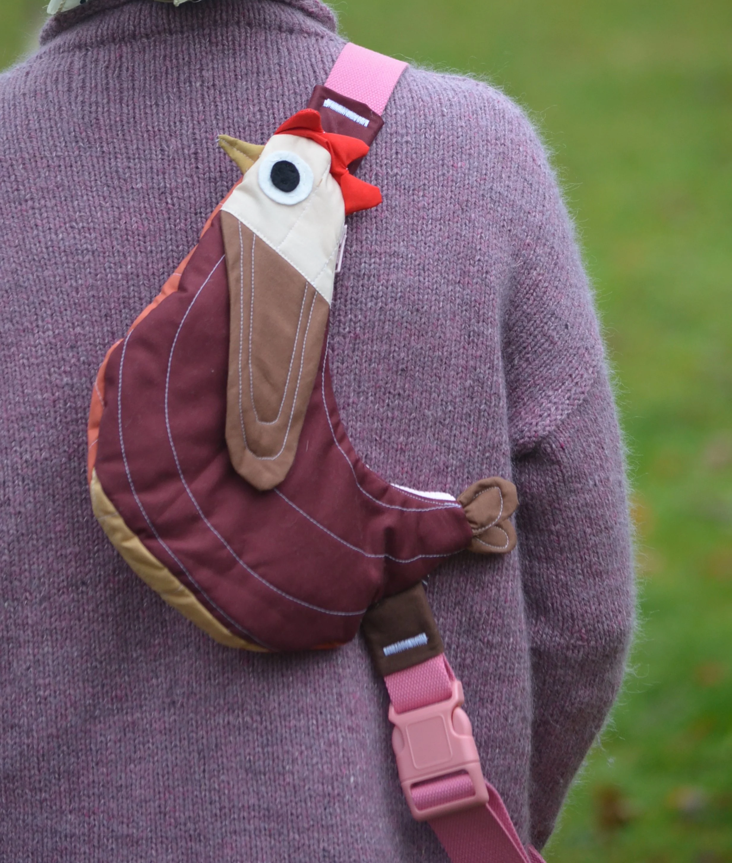 Fly Away Crossbody Bird Bag - Chicken