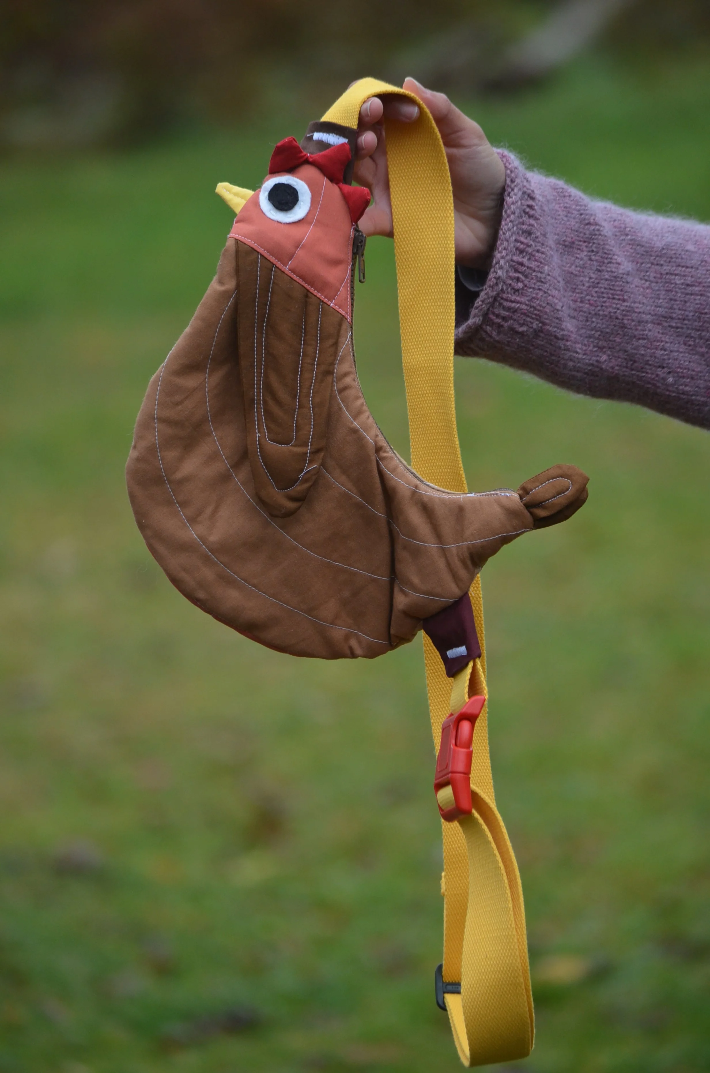 Fly Away Crossbody Bird Bag - Chicken
