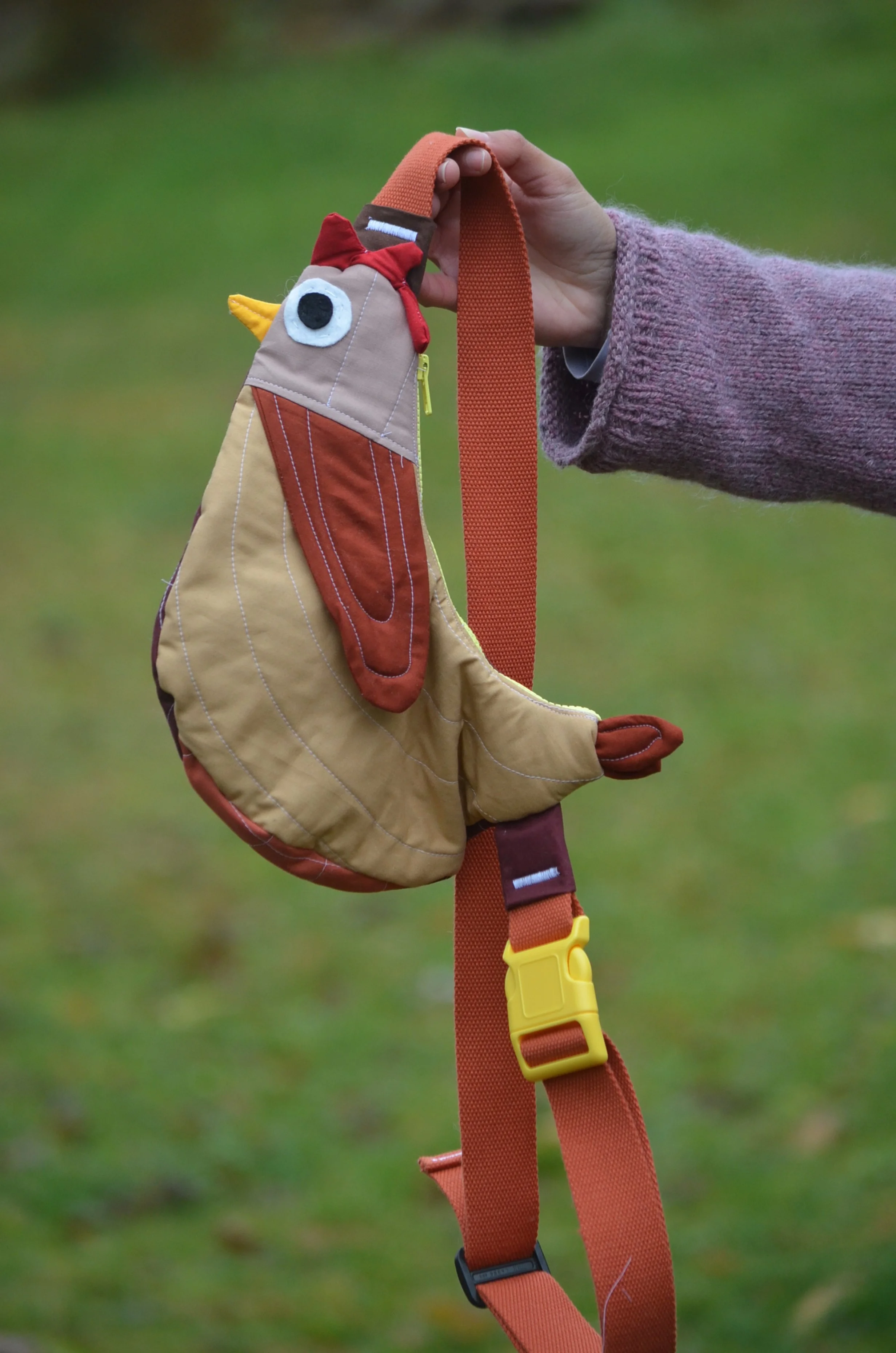 Fly Away Crossbody Bird Bag - Chicken