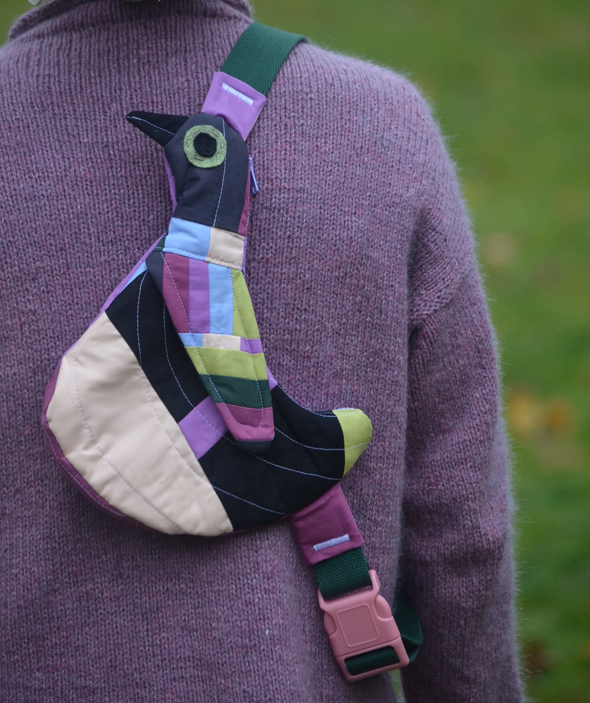 Fly Away Crossbody Bird Bag - Duck