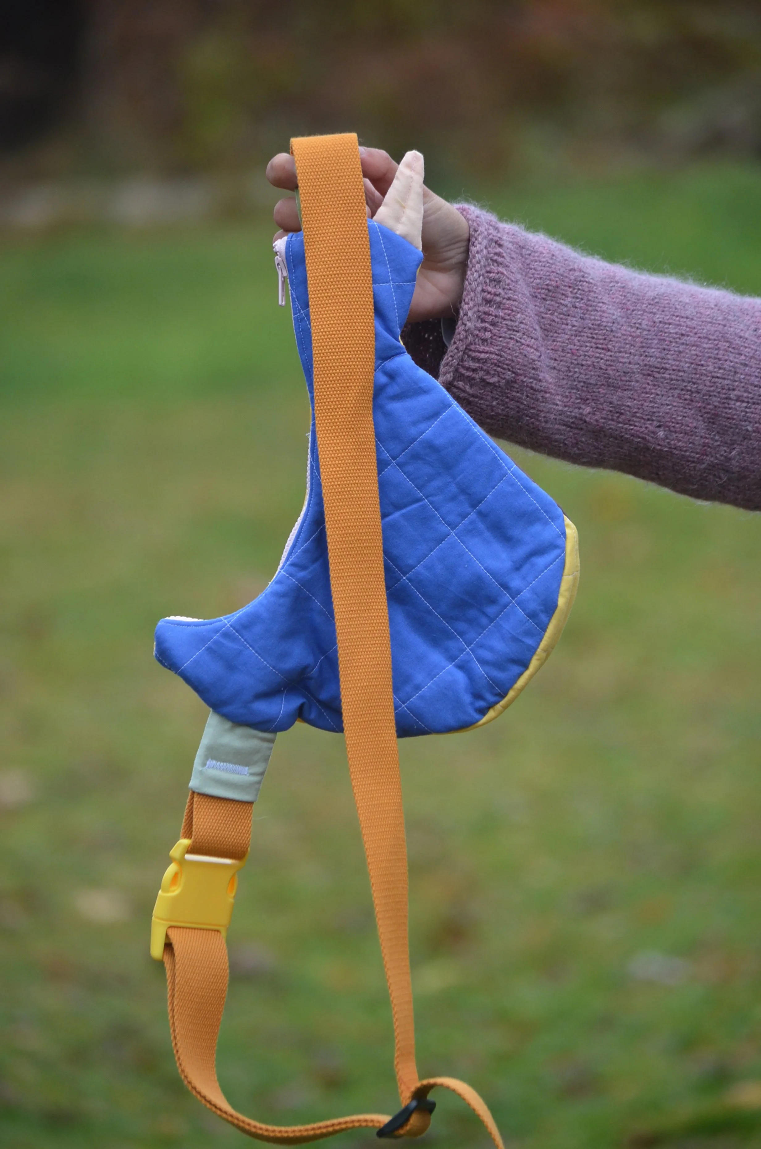 Fly Away Crossbody Bird Bag  - Duckling