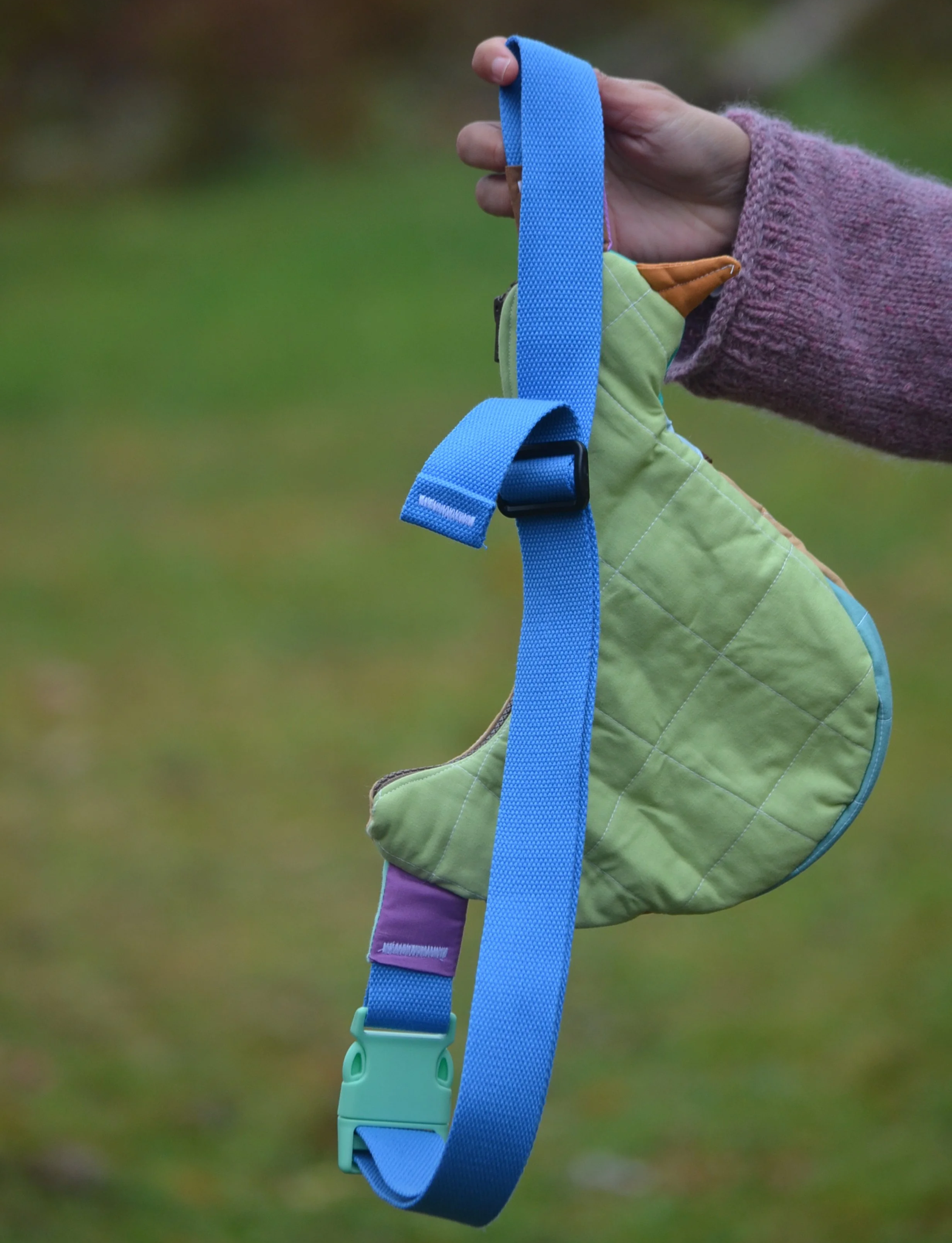 Fly Away Crossbody Bird Bag - Duck