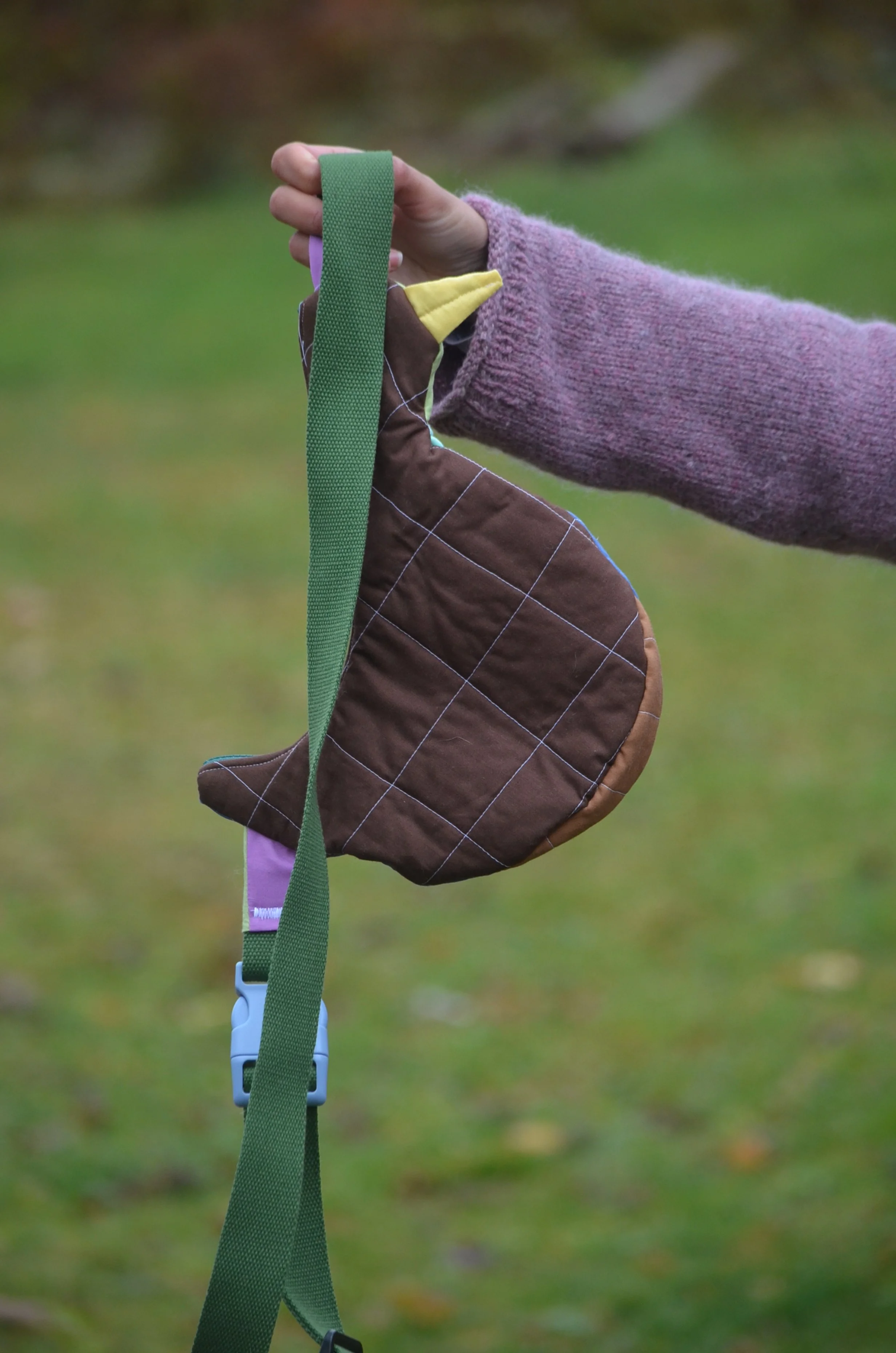 Fly Away Crossbody Bird Bag  - Duck