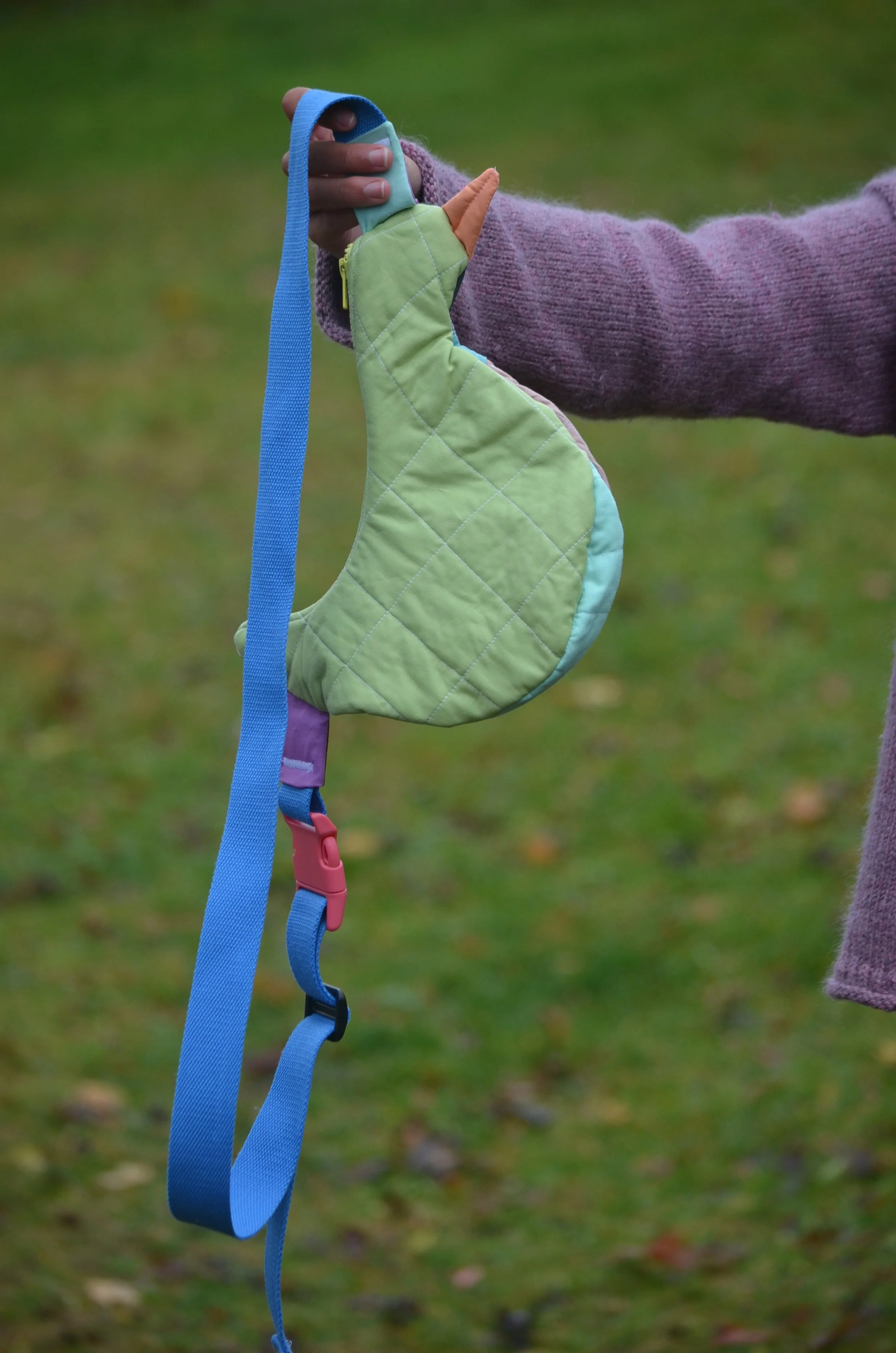 Fly Away Crossbody Bird Bag  - Duck