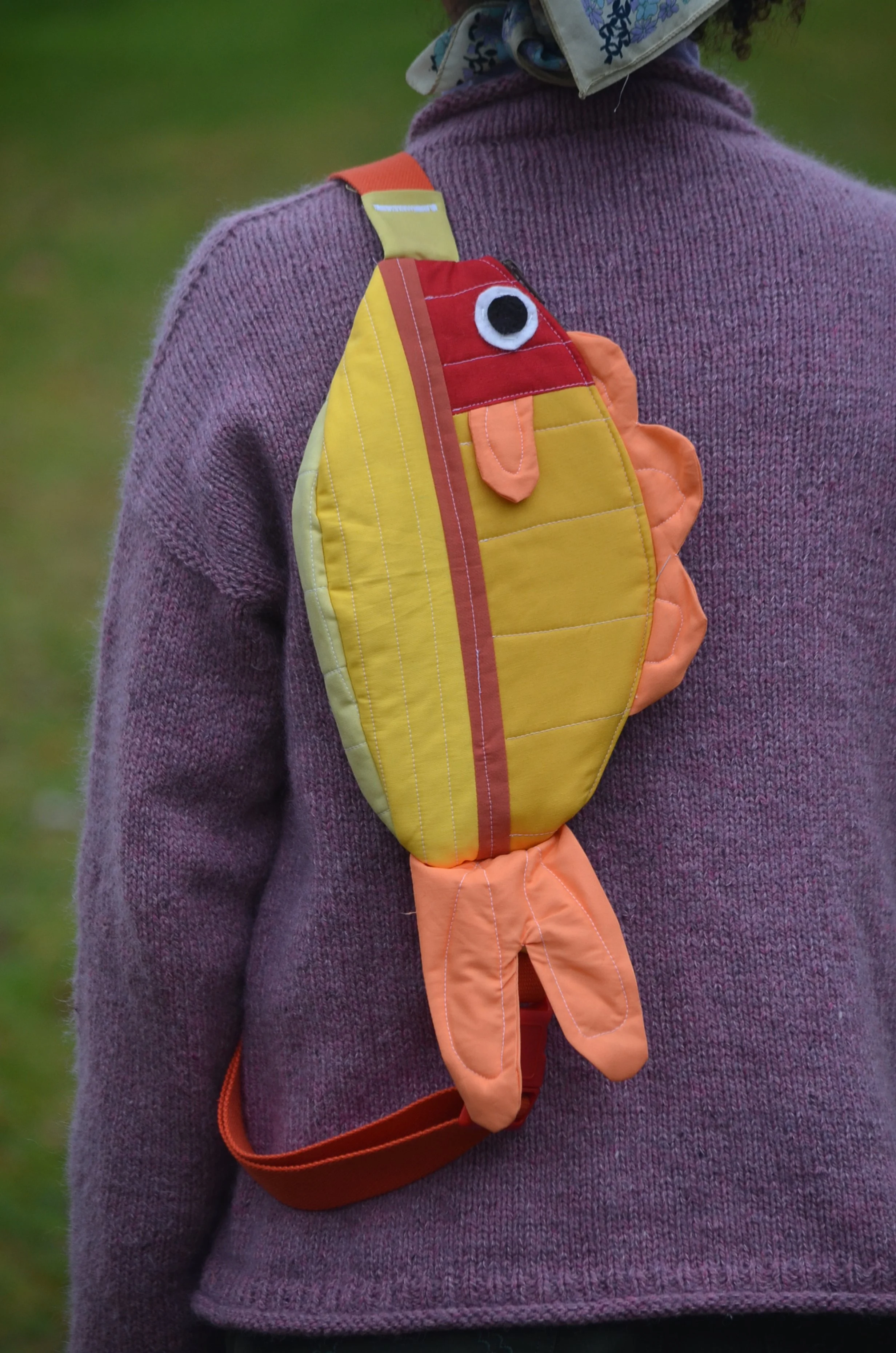 Swim Along Crossbody Fish Bag