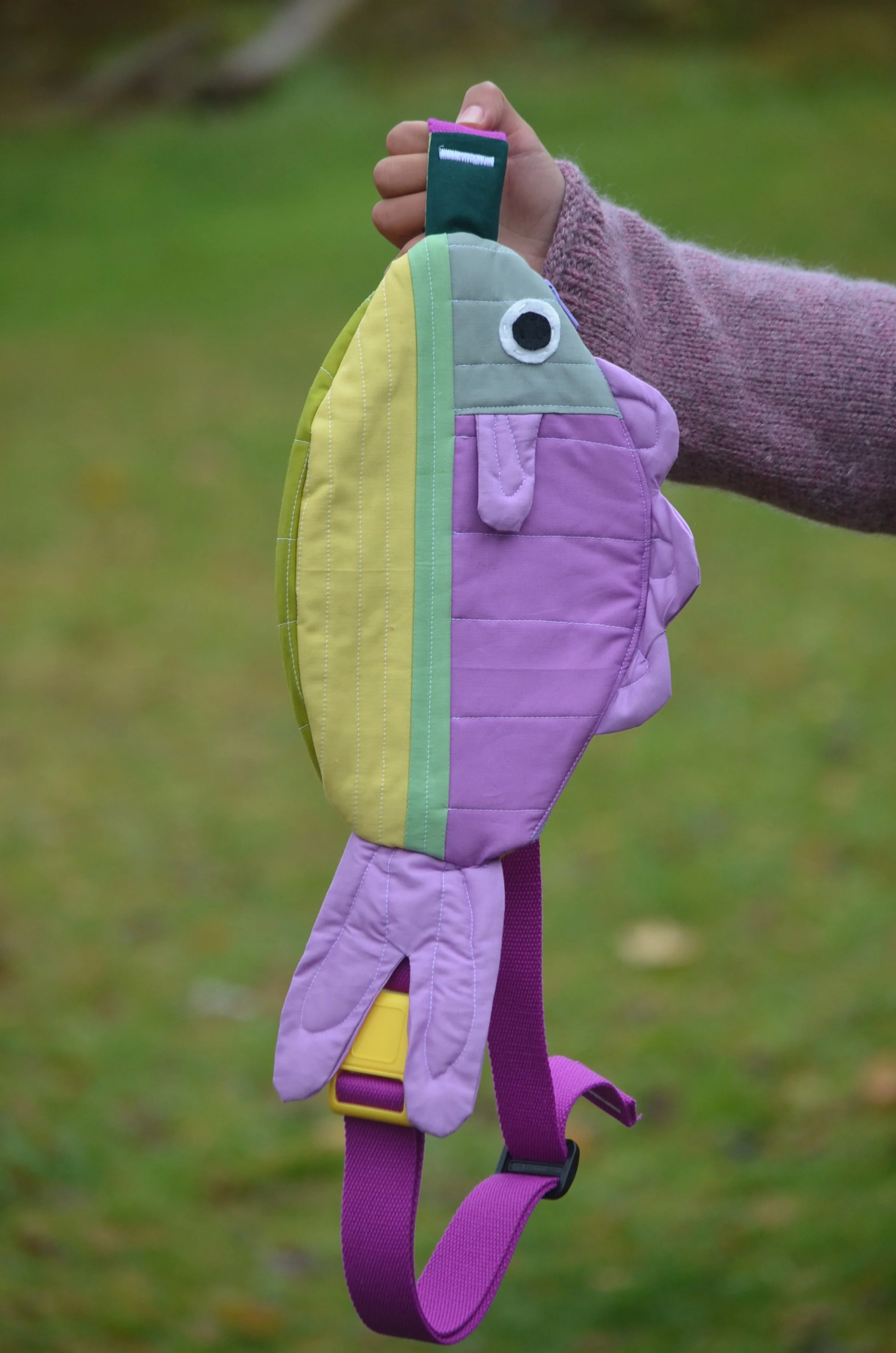 Swim Along Crossbody Fish Bag