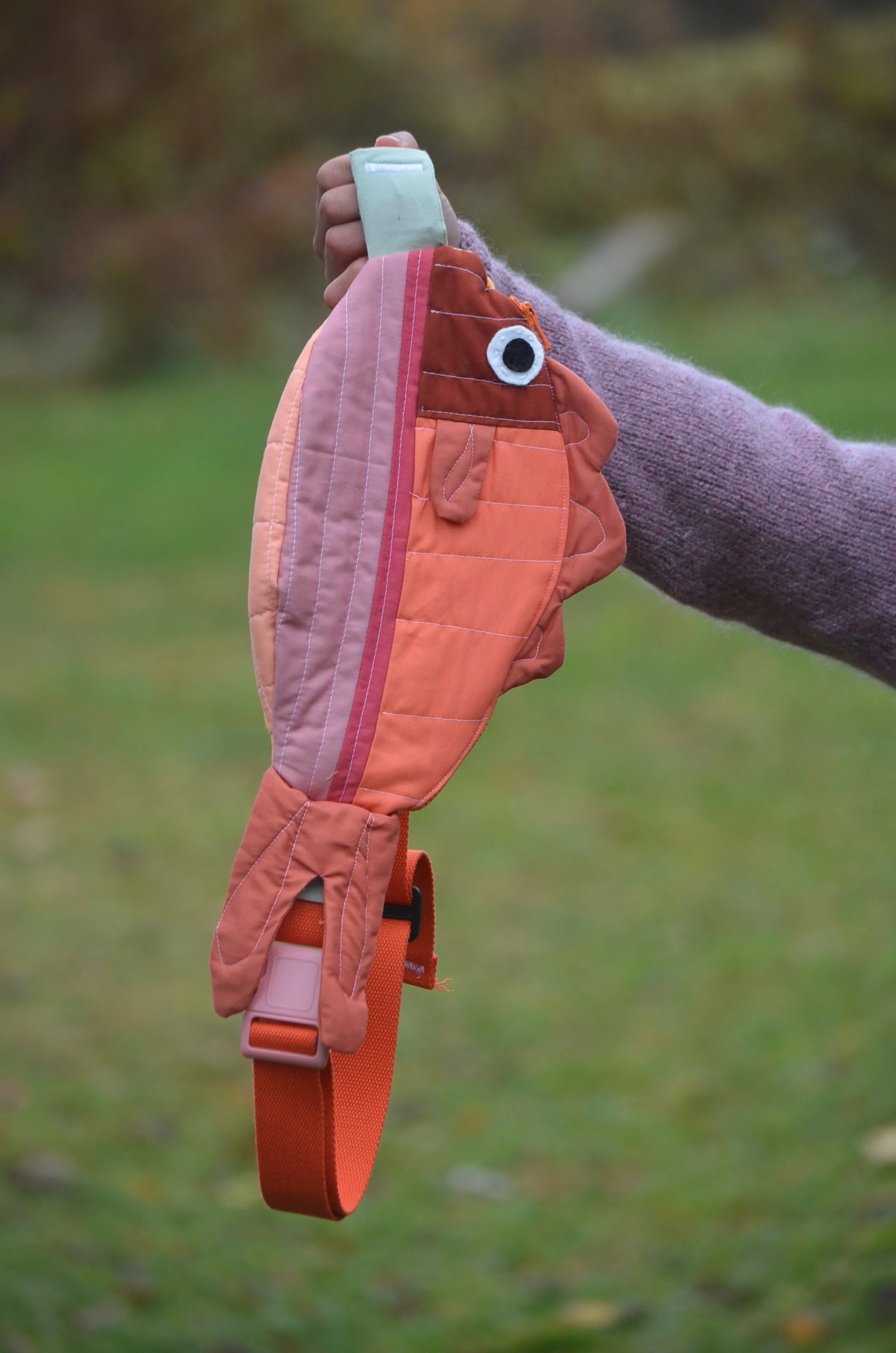 Swim Along Crossbody Fish Bag