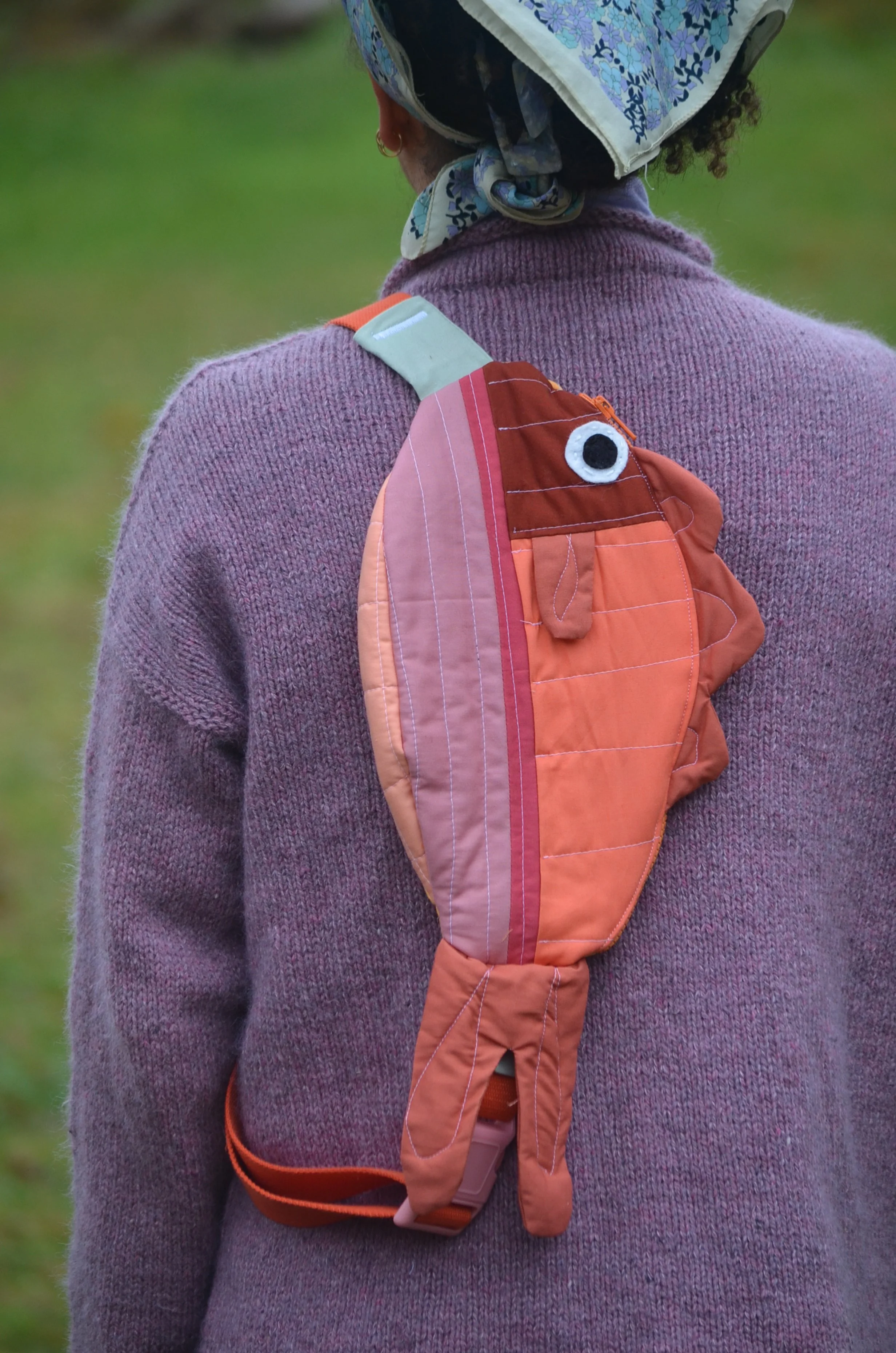 Swim Along Crossbody Fish Bag