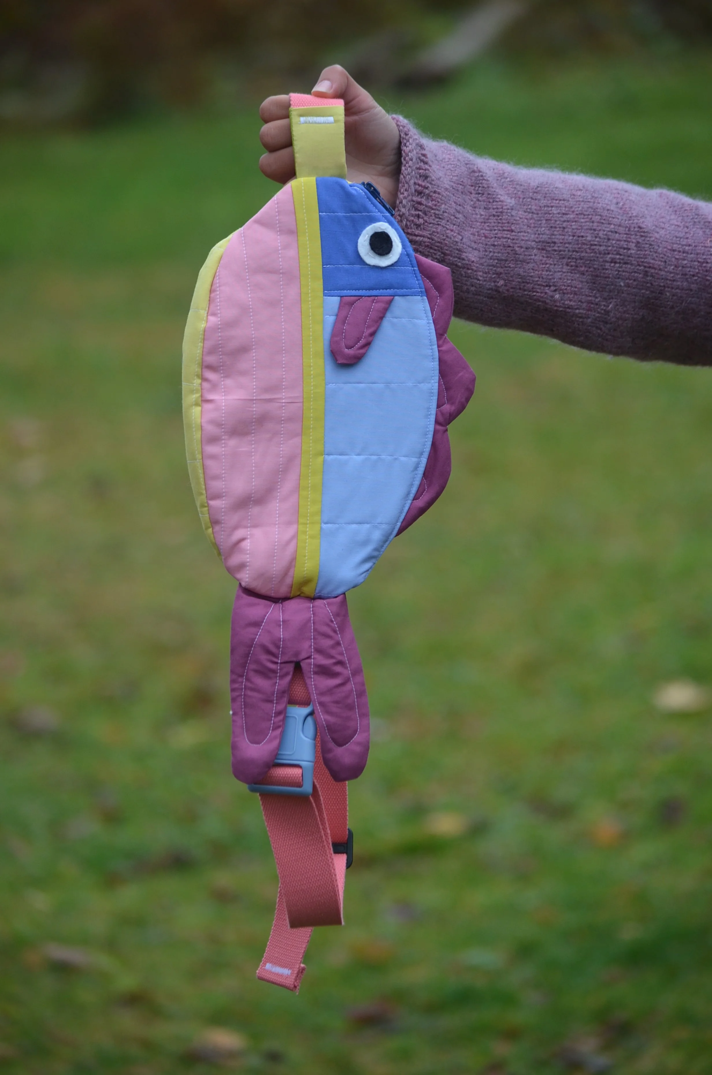 Swim Along Crossbody Fish Bag