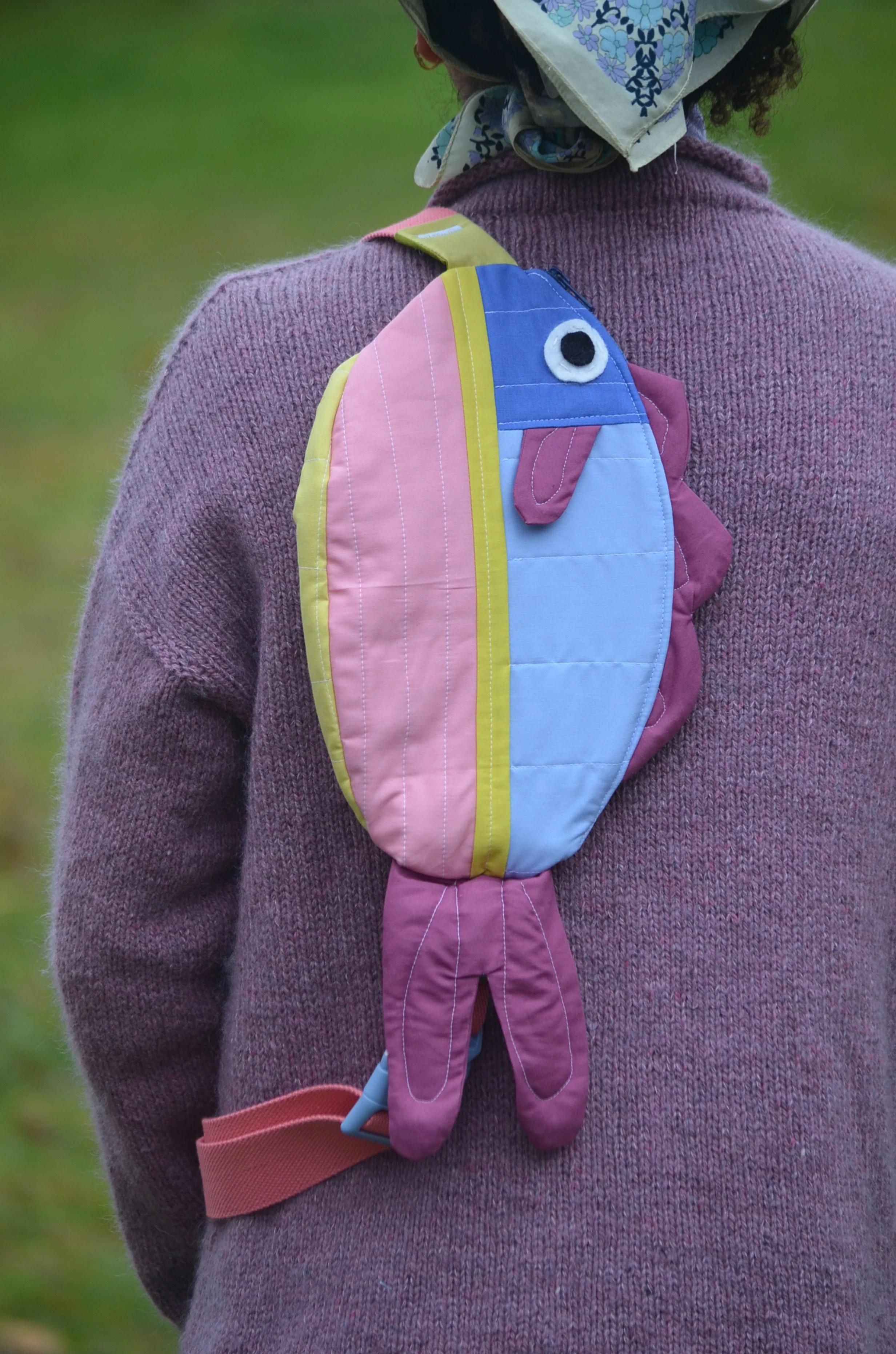 Swim Along Crossbody Fish Bag