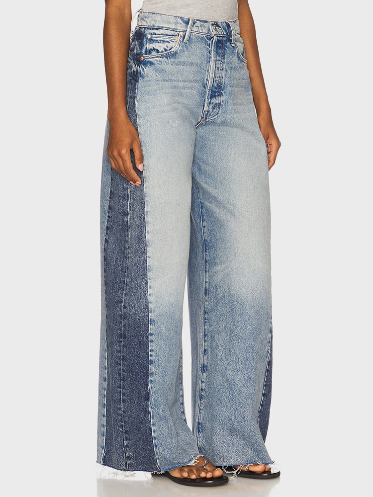 The Pipe Dream Button Sneak Fray Jean(Buy 2 Free Shipping)