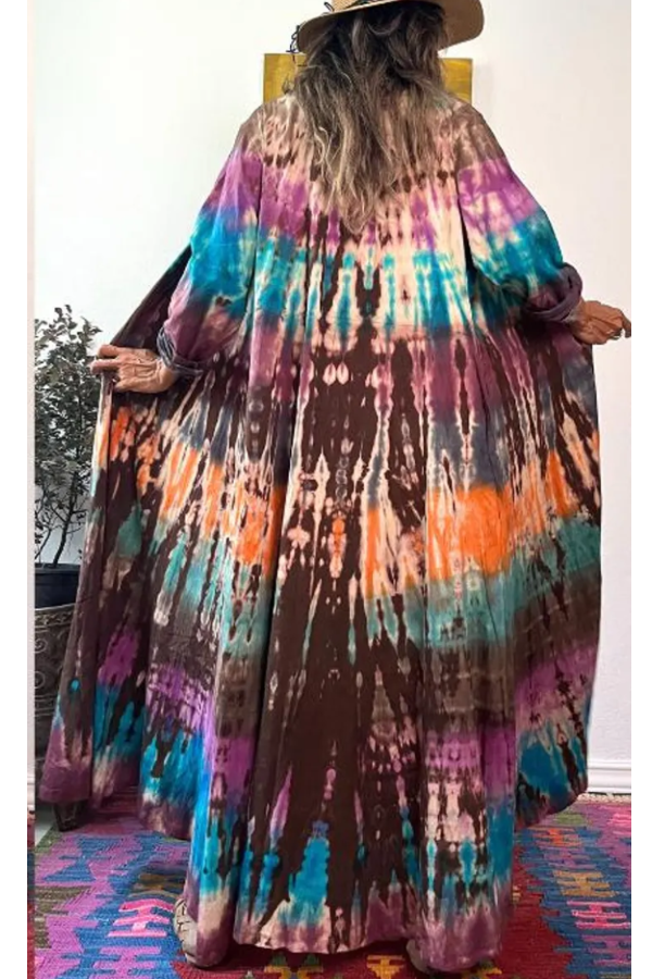 Boho Long Sleeve Jacket with pockets