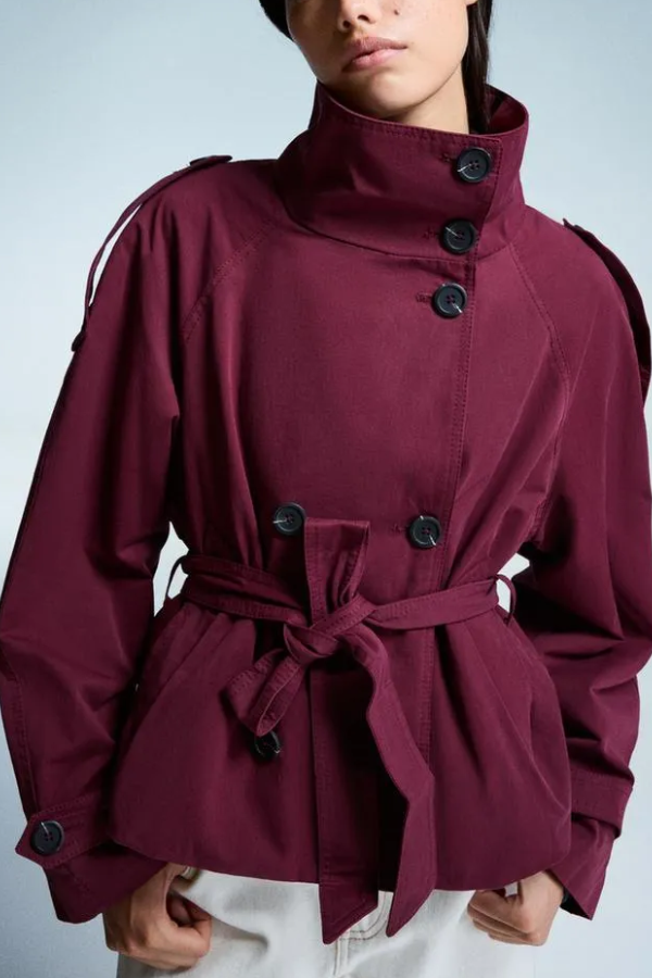 Short Windbreaker Jacket