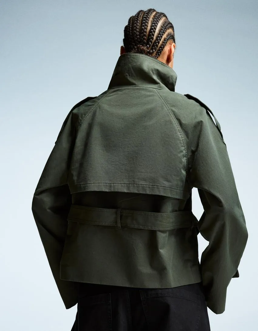 Short Windbreaker Jacket