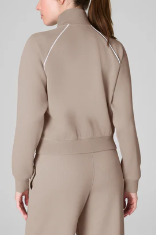 Stand Collar Coat Sports Suit