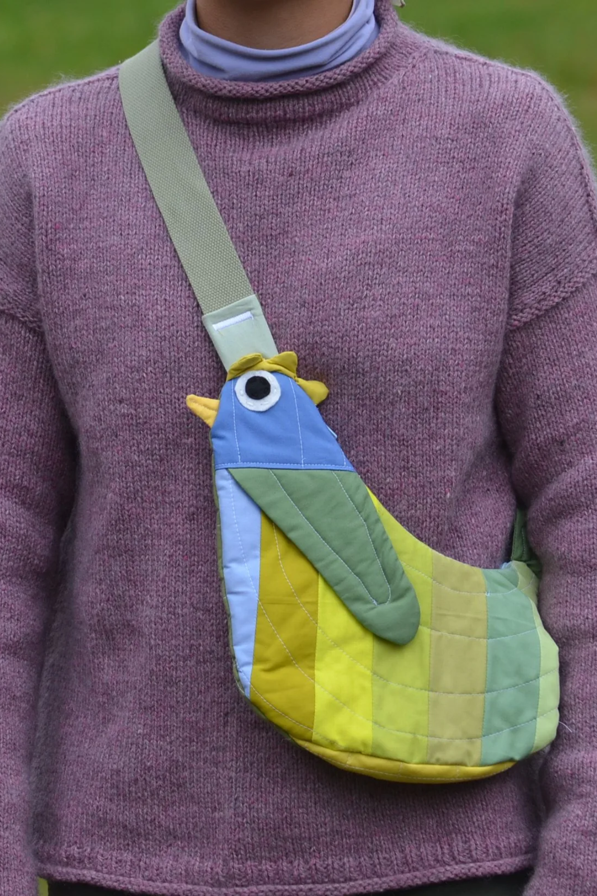 Fly Away Crossbody Bird Bag - Chicken