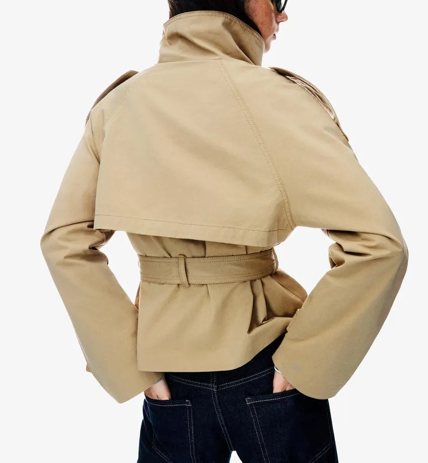 Short Windbreaker Jacket