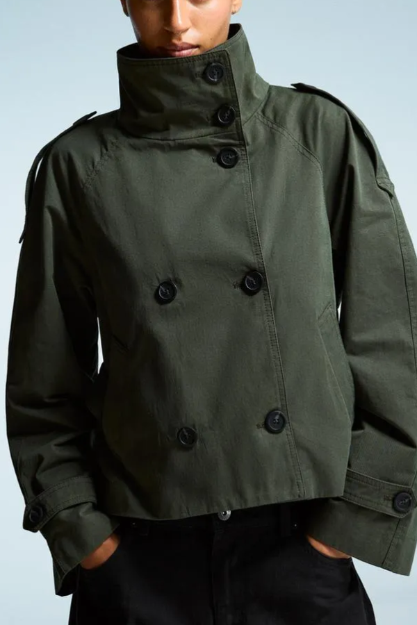 Short Windbreaker Jacket