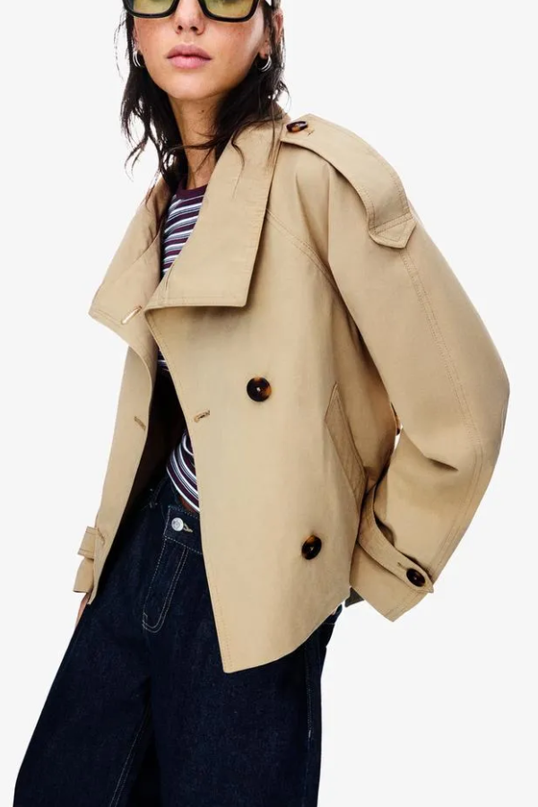 Short Windbreaker Jacket