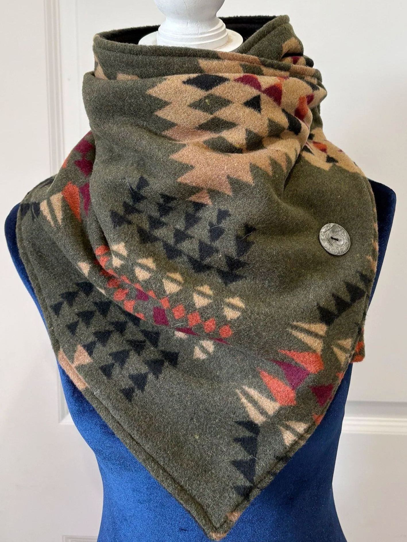 Western Aztec Warm Neck Hood