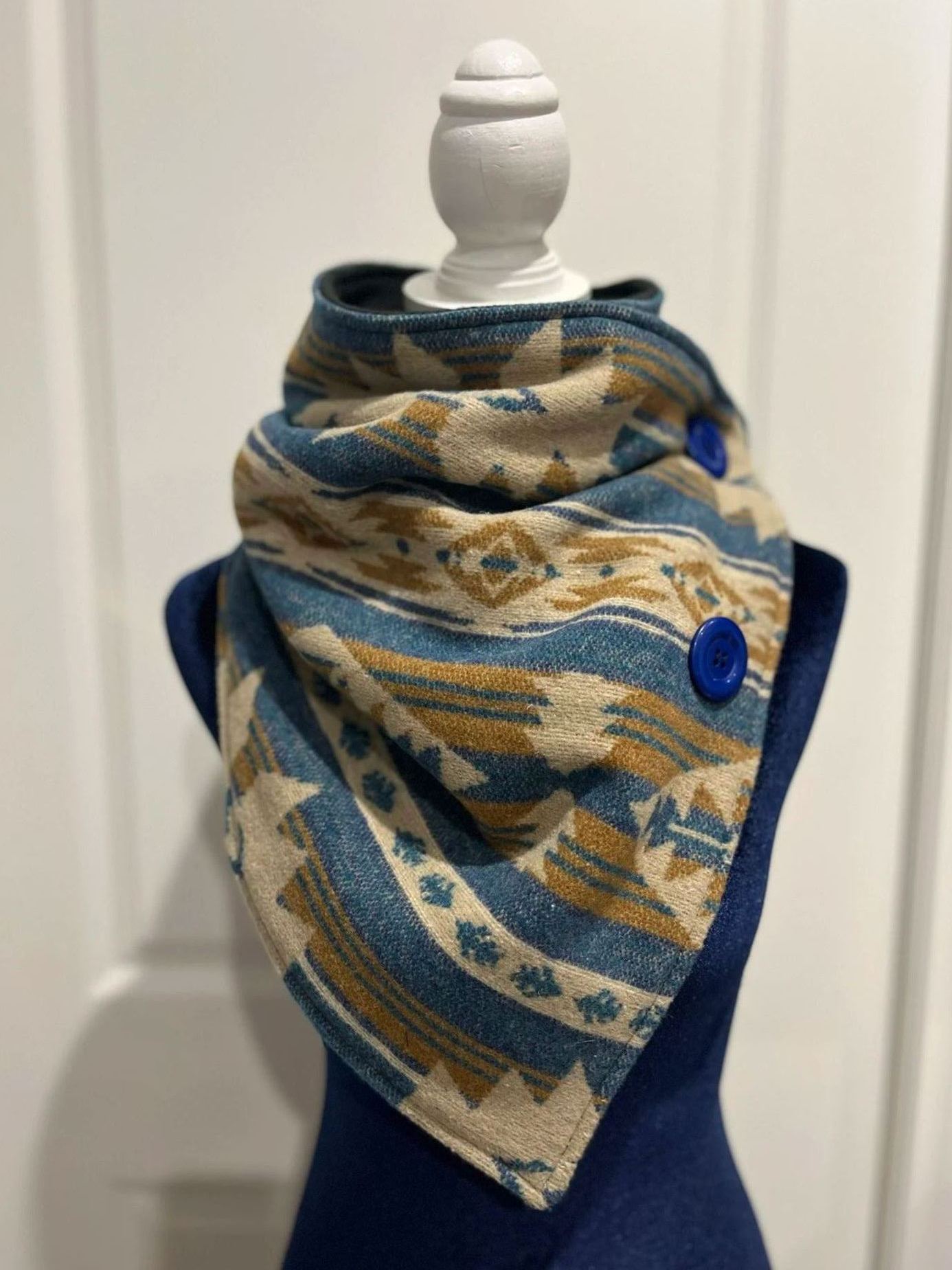 Western Aztec Warm Neck Hood