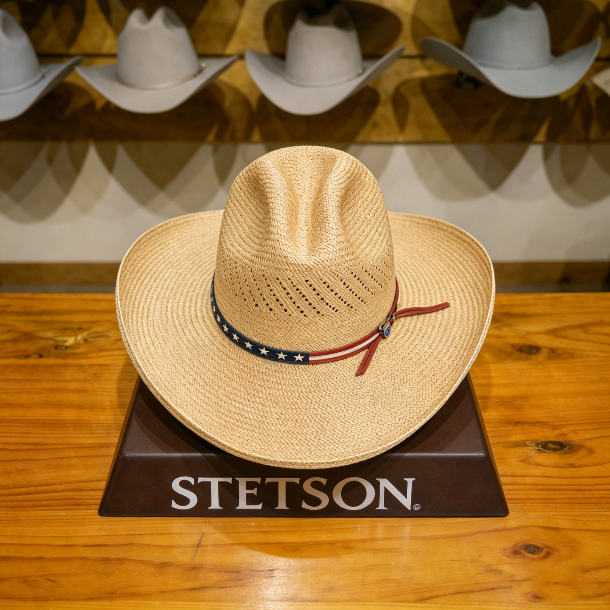 Stestson Palm Leaf Straw Hat