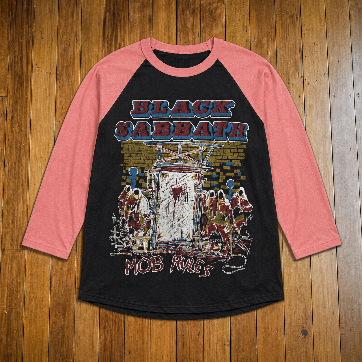 Black Sabbath Mob Rules Vintage Tour Tee