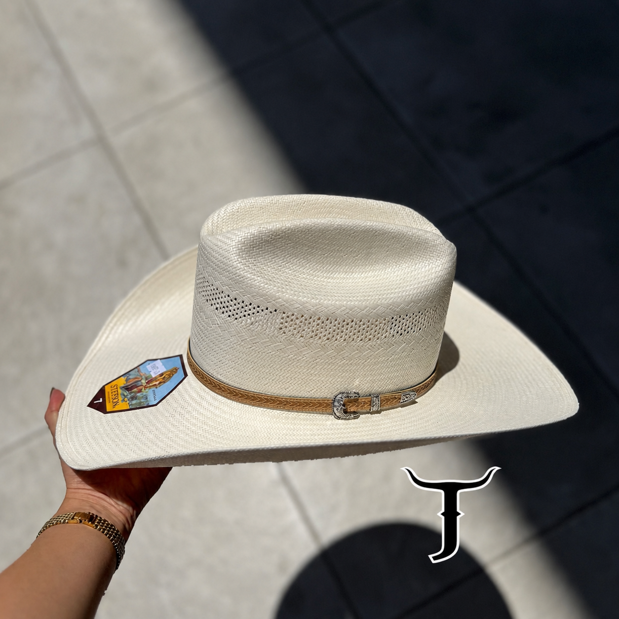 Stetson Arapaho 10X Straw Cowboy Hat