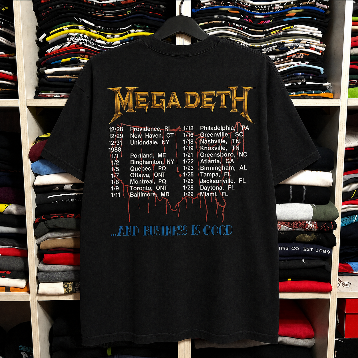 Megadeth Vintage Rare T-Shirt