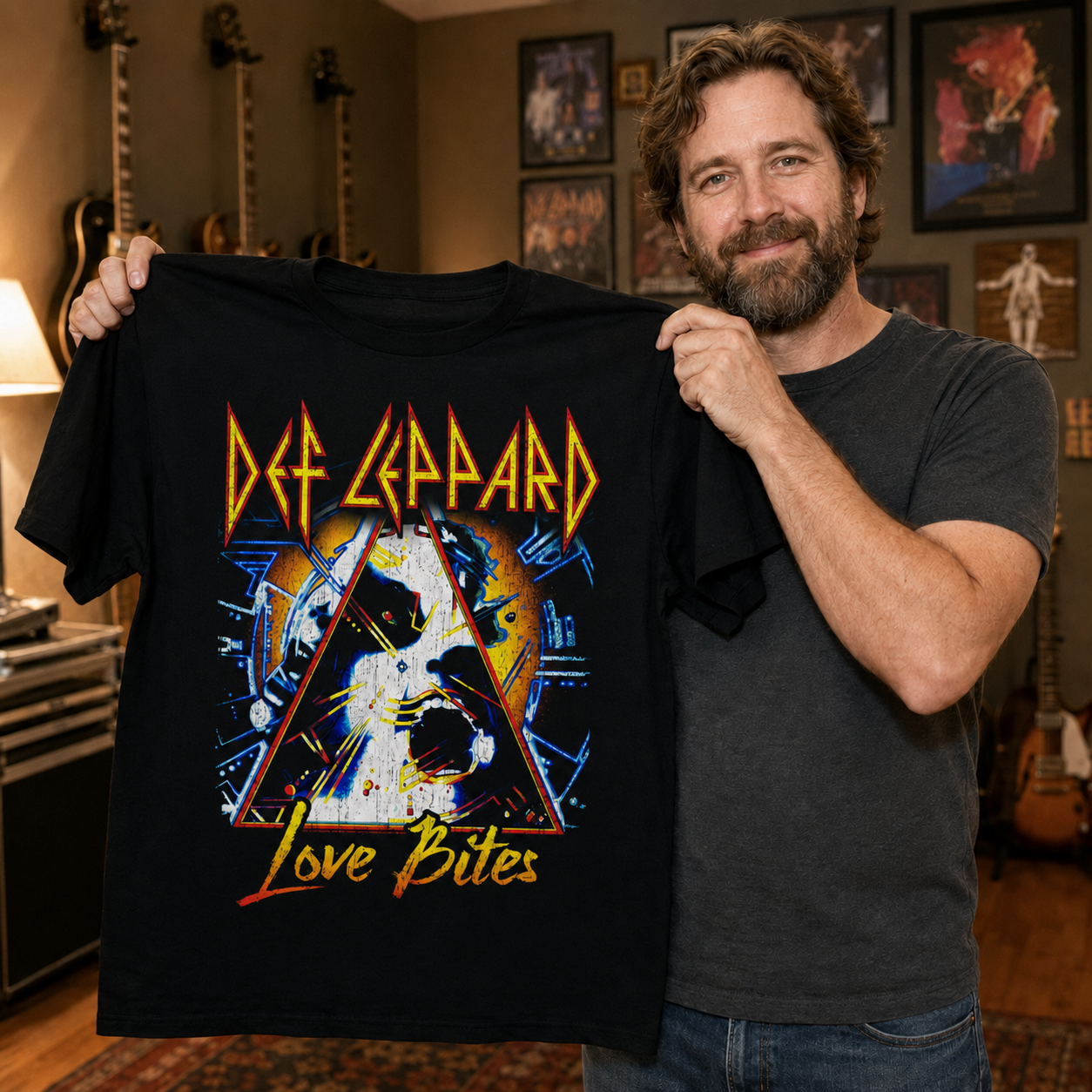 Def Leppard Love Bites Hysteria T-Shirt
