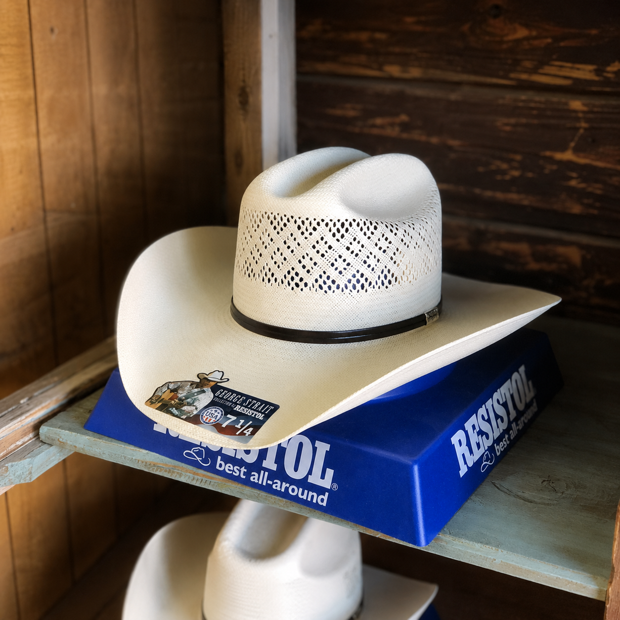 RES George Strait 20X Jaxon Cowboy Straw Hat
