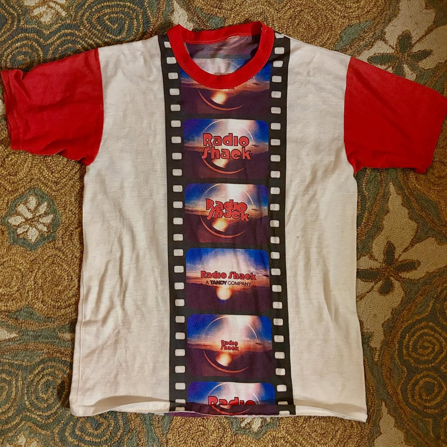 Retro Radio Shack Movie Film Graphic Tee