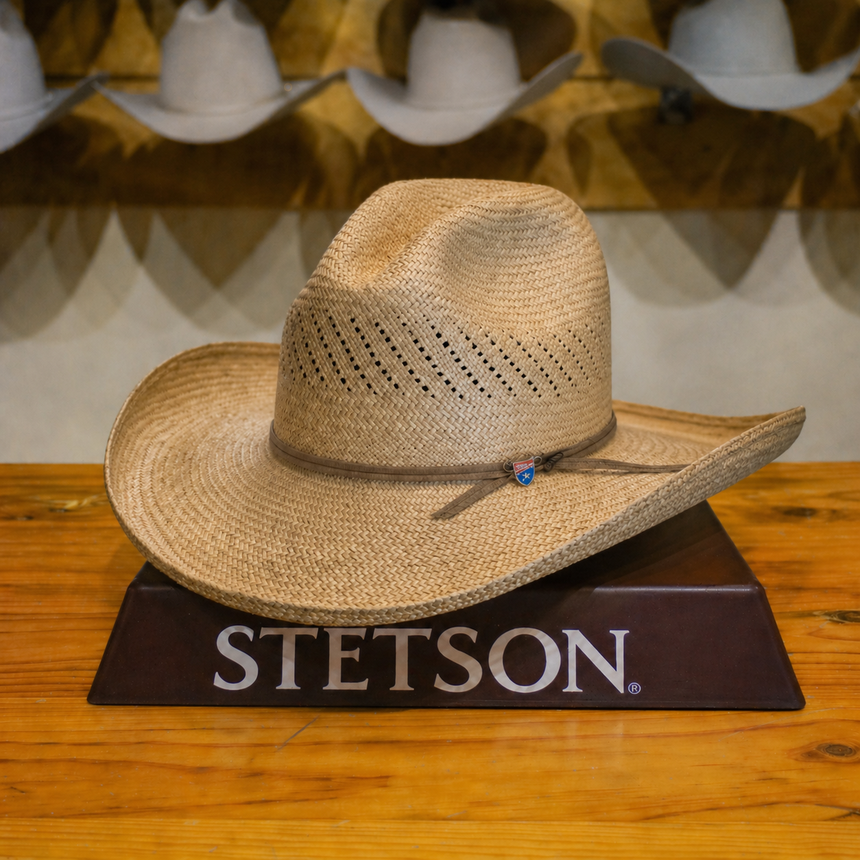 Stestson Palm Leaf Straw Hat