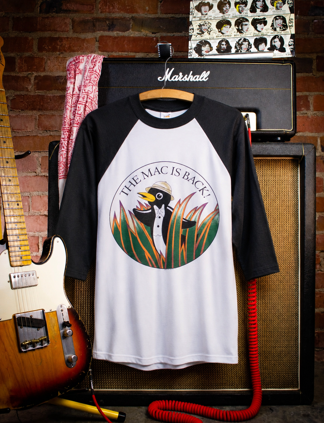 1987 Fleetwood Mac The Mac Is Back Concert Jersey Shirt