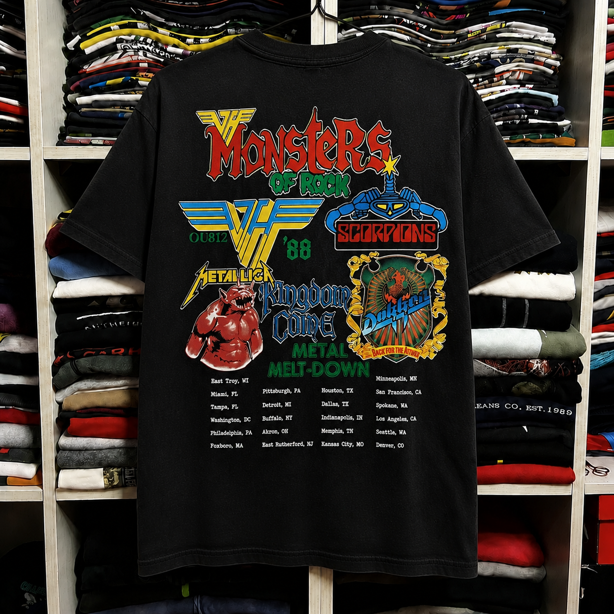 Monsters of Rock T-Shirt Collection