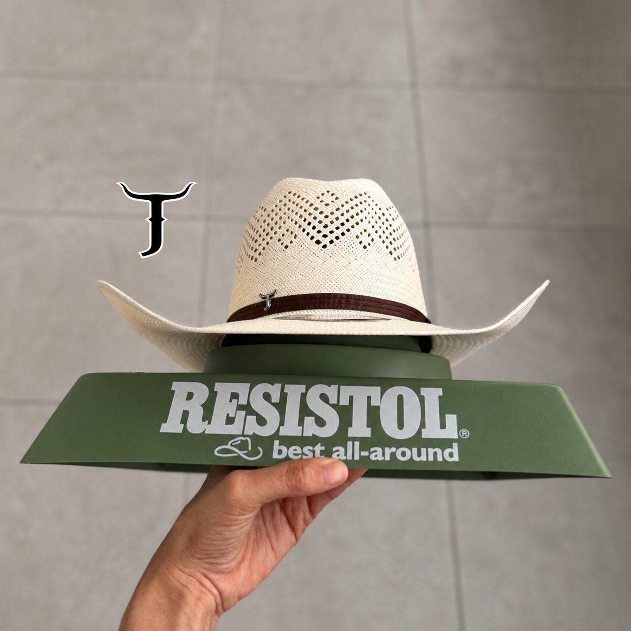 RES Harlow 20X Straw Cowboy Hat