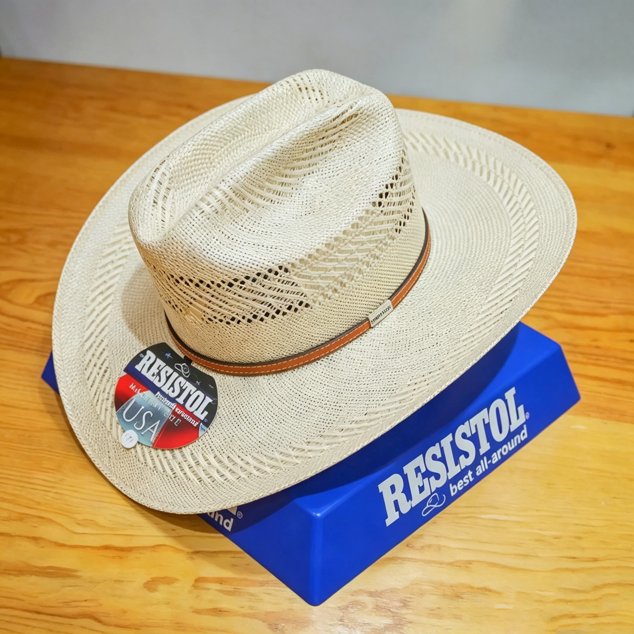 50X Open Range Cowboy Hat-Slightly Curved Brim