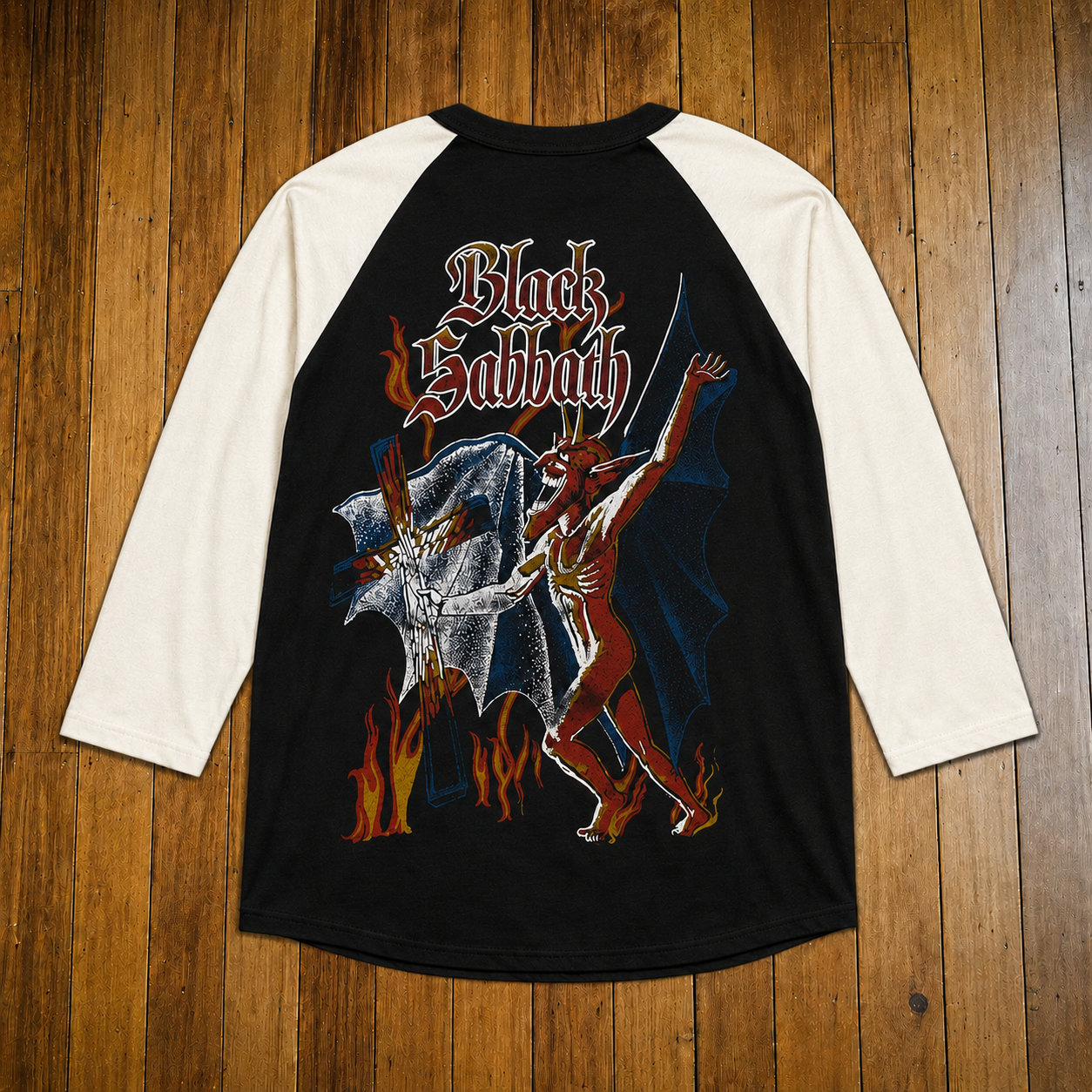 Black Sabbath Mob Rules Vintage Tour Tee