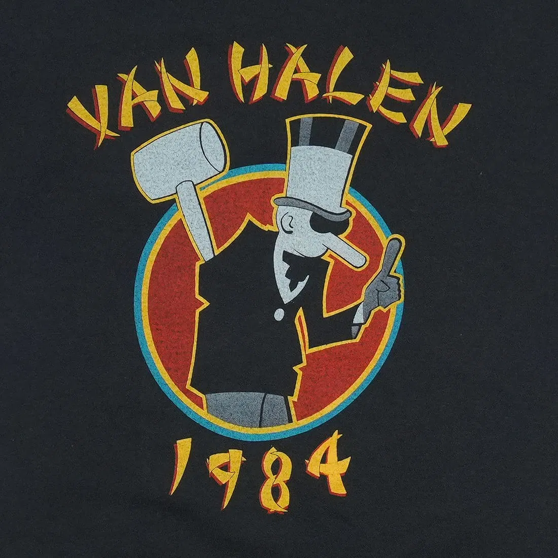World Tour Shirt Van Halen 1984
