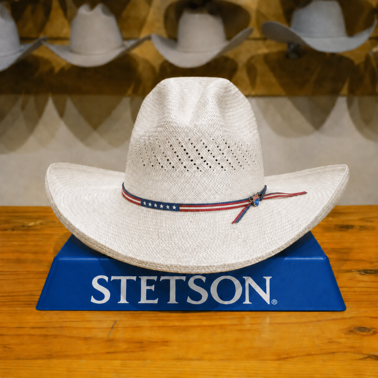 Stetson Palm Leaf Straw Hat