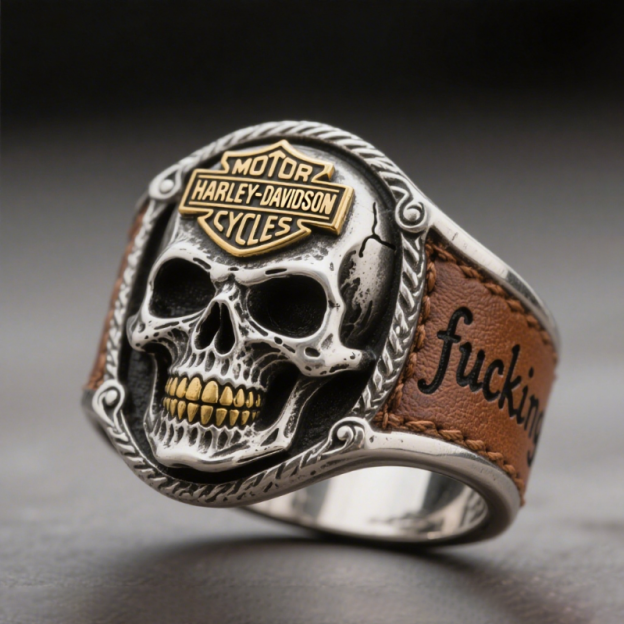 LAST DAY 50%OFF-100% Handmade  Silver Skull Ring