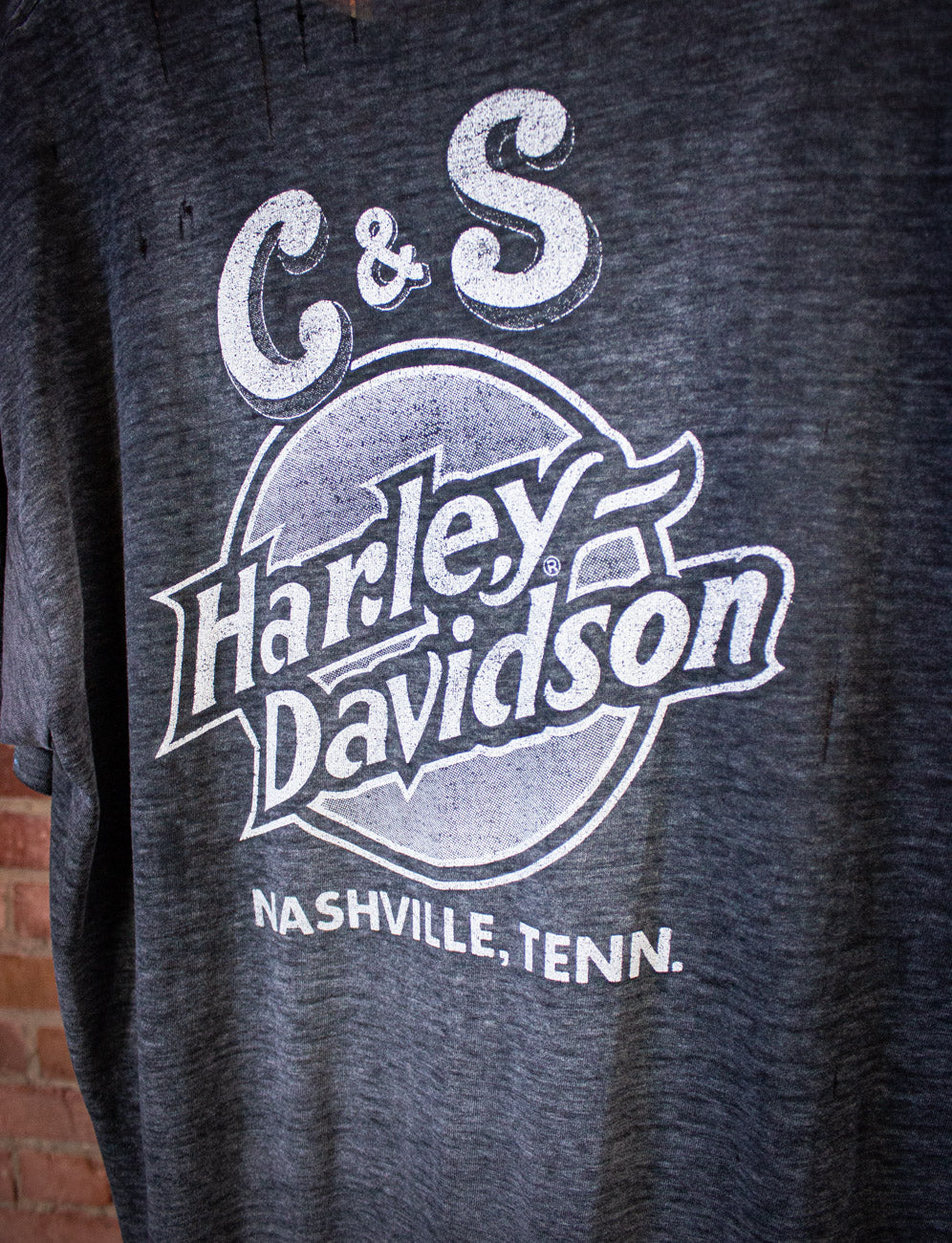 Vintage Harley Davidson Pocket T Shirt #1 Most Wanted List 80s 