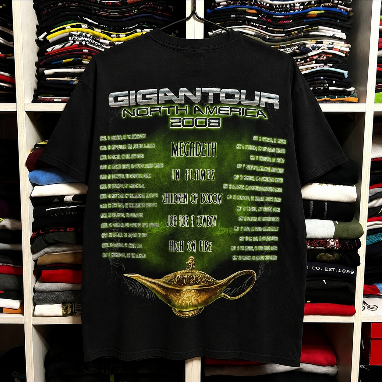Megadeth Vintage Rare T-Shirt,Nearly Sold Out Collectors Piece