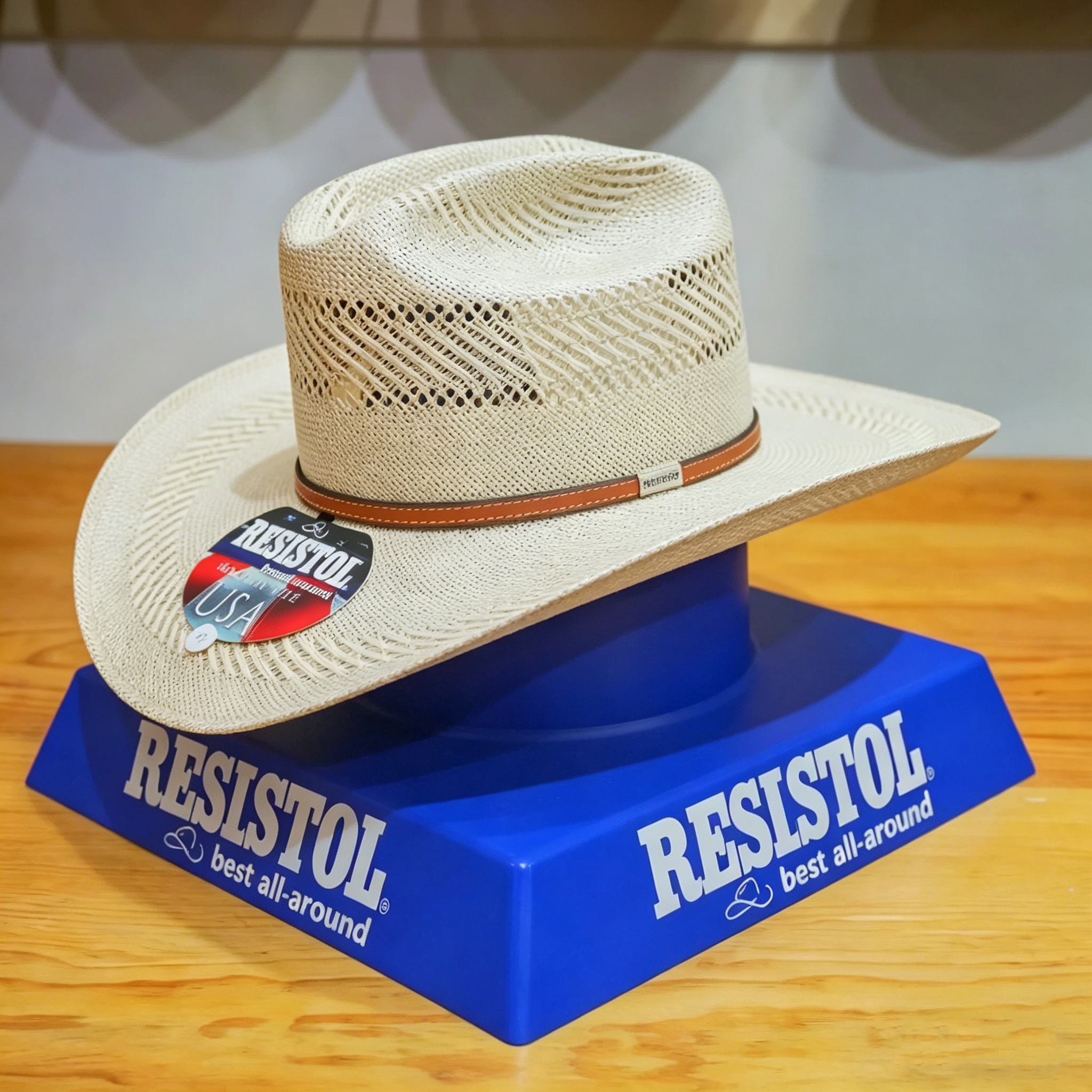 50X Open Range Cowboy Hat-Slightly Curved Brim