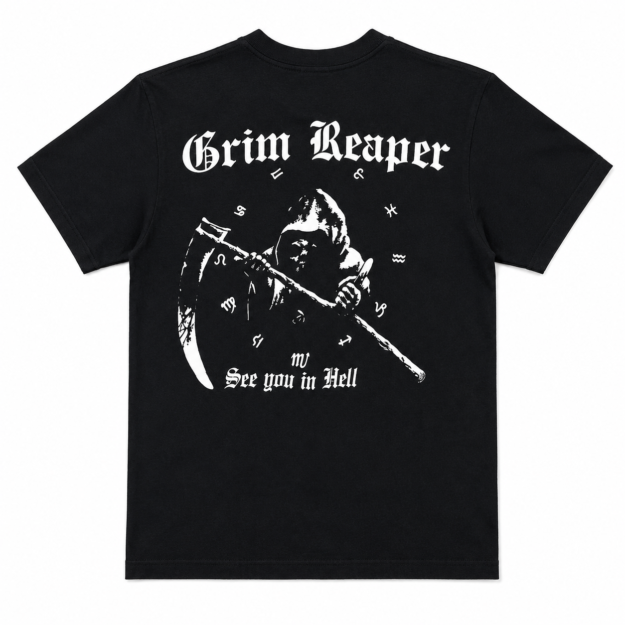 Vintage 80s GRIM REAPER See You In Hell 1984 tour concert band t shirt