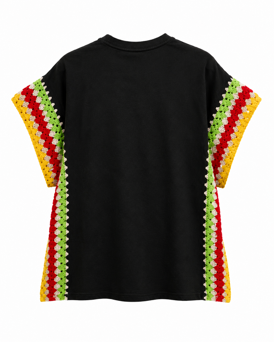 Exclusive! Hand Crochet Side Spliced Bob Marley Vintage T-Shirt